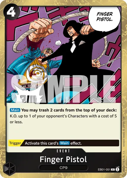 Finger Pistol (alt art)