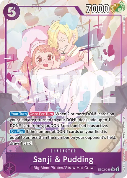 Sanji & Pudding