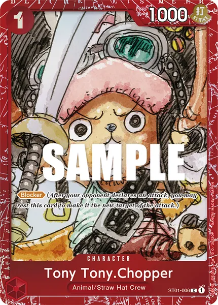 Starter Deck — Straw Hat Crew #006 (alt art)
