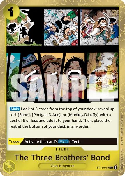 Ultra Deck — The Three Brothers #019 (alt art)