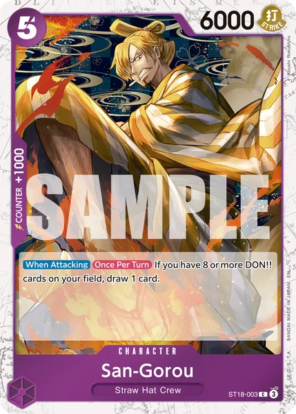 Monkey D. Luffy #003 (alt art)